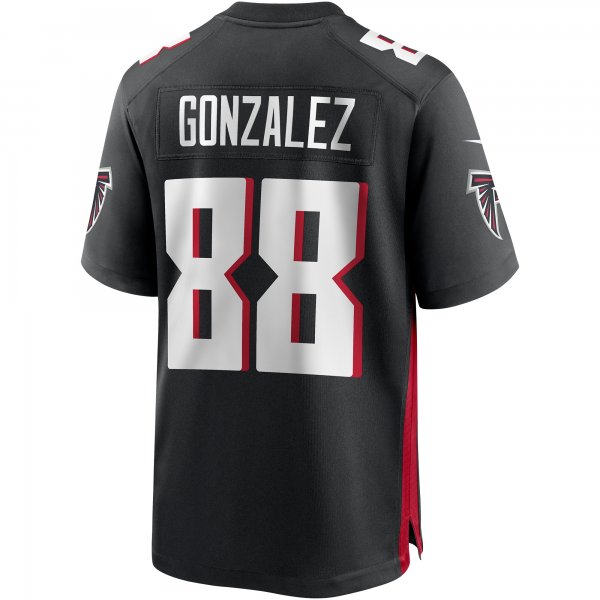 Men's Atlanta Falcons Tony Gonzalez Nike Black Game Retired Player Jersey