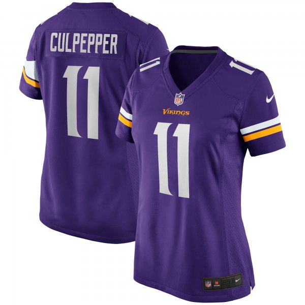 Women's Minnesota Vikings Daunte Culpepper Nike Purple Game Retired Player Jersey