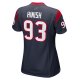 Women's Houston Texans Kurt Hinish Nike Navy Game Player Jersey