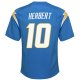 Youth Los Angeles Chargers Justin Herbert Nike Powder Blue Game Jersey