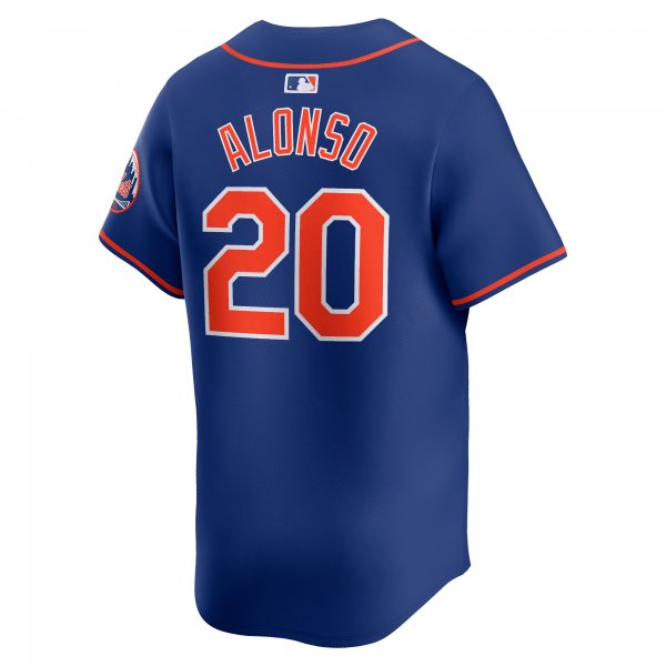 Men's New York Mets Pete Alonso Nike Royal Alternate Limited Player Jersey