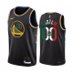 Men's Golden State Warriors Active Custom 2022 Black Special Mexico Edition Swingman Stitched Basketball NBA Jersey