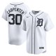 Men's Detroit Tigers Kerry Carpenter Nike White Home Limited Player Jersey