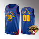 Men's Denver Nuggets 2023 NBA Finals Custom Blue #00 Statet Edition Jersey