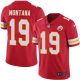 Nike Kansas City Chiefs #19 Joe Montana Red Team Color Men's Stitched NFL Vapor Untouchable Limited Jersey