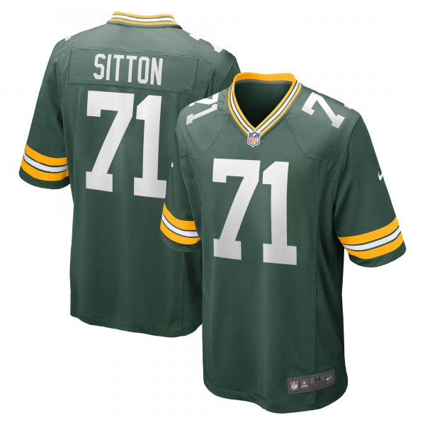 Men's Green Bay Packers Josh Sitton Nike Green Retired Game Jersey