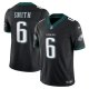 Men's Philadelphia Eagles DeVonta Smith Nike Black Alternate Vapor F.U.S.E. Limited Jersey