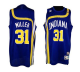 Men's Indiana Pacers #31 Reggie Miller Blue ABA Hardwood Classic Stitched NBA Jersey