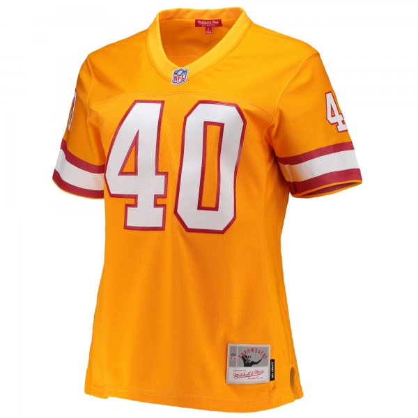 Women's Tampa Bay Buccaneers Mike Alstott Mitchell & Ness Orange Legacy Replica Player Jersey