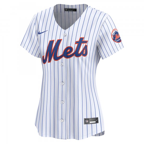 Women's New York Mets  Nike White 2024 Jackie Robinson Day Home Limited Jersey