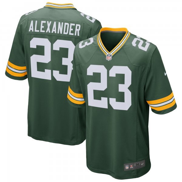 Men's Green Bay Packers Jaire Alexander Nike Green Game Jersey