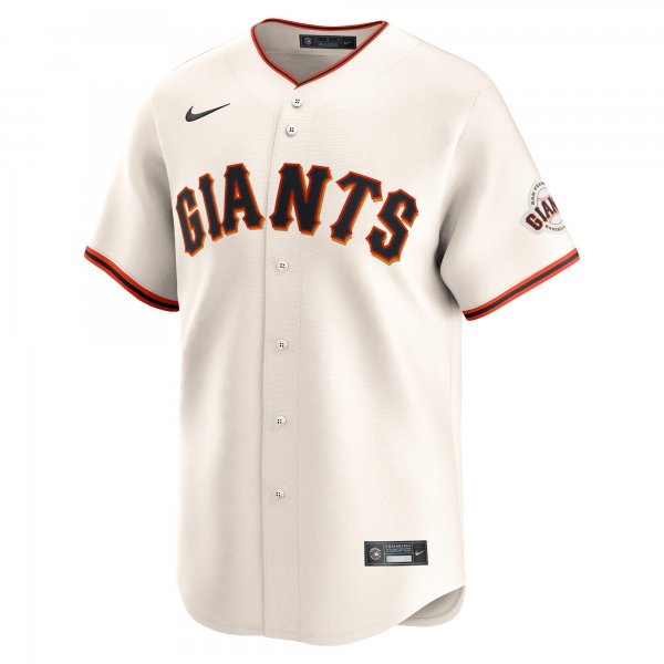 Youth San Francisco Giants Mike Yastrzemski Nike Cream Home Limited Player Jersey