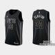 Men's Brooklyn Nets Nicolas Claxton #33 Black 2022-23 Statement Edition NBA Jersey