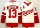 Men's #13 Pavel Datsyuk White Detroit Red Wings 2025 Stadium Series Premium Player Jersey