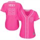 San Francisco Giants #28 Buster Posey Pink Fashion Women's Stitched MLB Jersey