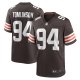 Men's Cleveland Browns Dalvin Tomlinson Nike Brown Game Player Jersey