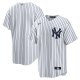 Men's New York Yankees Nike White Home Replica Team Jersey