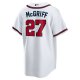 Men's Atlanta Braves Fred McGriff Nike White 2023 Hall of Fame Inline Replica Jersey