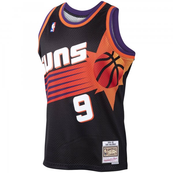 Men's Phoenix Suns Dan Majerle Mitchell & Ness Black 1994/95 Hardwood Classics Swingman Jersey