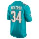 Men's Miami Dolphins Parry Nickerson Nike  Aqua Team Game Jersey