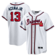 Atlanta Braves #13 Ronald Acuna Jr. Nike 2021 World Series Champions Replica Player White Jersey