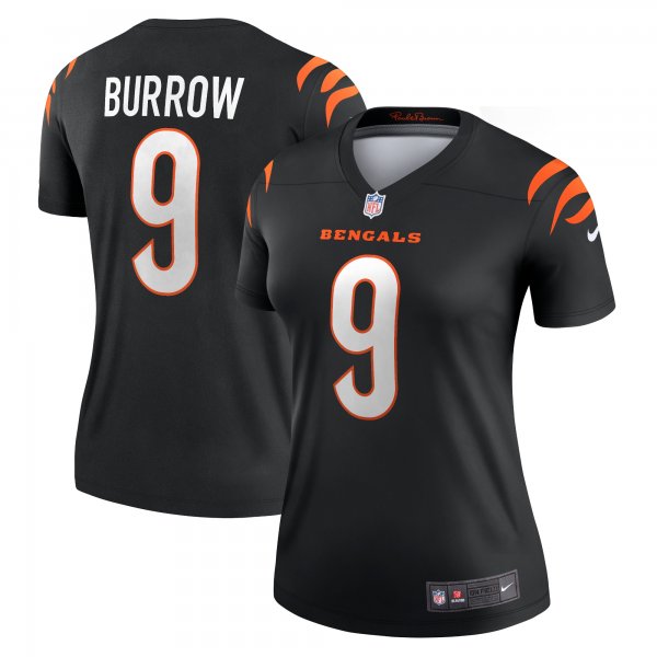 Women's Cincinnati Bengals Joe Burrow Nike Black Legend Jersey