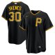 Men's Pittsburgh Pirates Paul Skenes Nike Black Alternate Replica Player Jersey