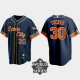 Houston Astros Kyle Tucker 2021 City Connect Replica Men's MLB Jersey with 2022 World Series Patch - Navy