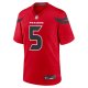 Men's Houston Texans Jalen Pitre Nike Red Alternate Game Jersey