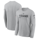 Men's Nike Gray Tennessee Titans 2024 Salute To Service Long Sleeve T-Shirt