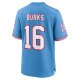 Men's Tennessee Titans Treylon Burks Nike Light Blue Oilers Throwback Alternate Game Player Jersey