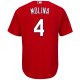 Men's St. Louis Cardinals Yadier Molina Red Big & Tall Replica Player Jersey