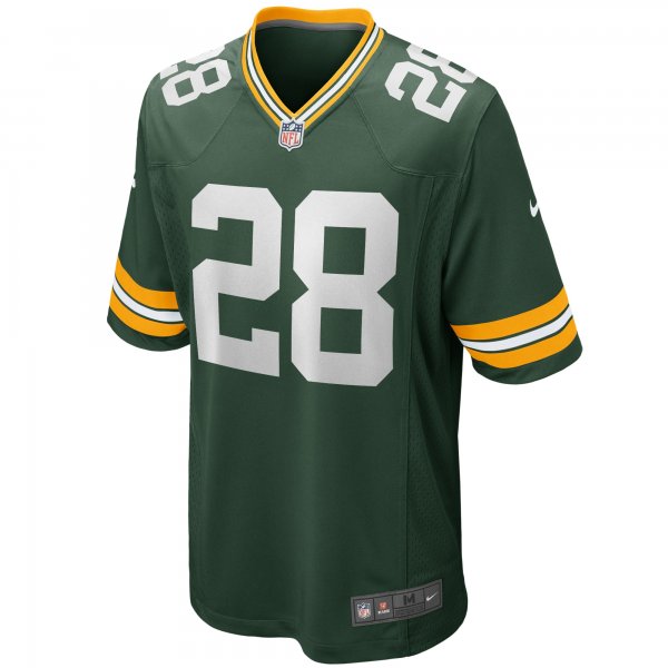 Men's Green Bay Packers AJ Dillon Nike Green Game Player Jersey