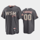 Men's Washington Nationals 2022 City Connect Custom Gray Replica MLB Jersey