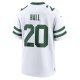 Men's New York Jets Breece Hall Nike Legacy White Game Jersey