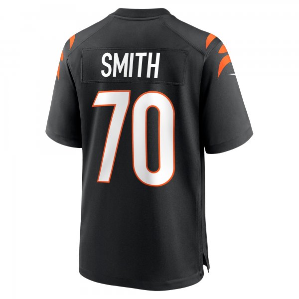 Men's Cincinnati Bengals D'Ante Smith Nike Black Game Jersey