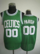 Men's Boston Celtics #00 Robert Parish Green Throwback Stitched NBA Jersey