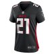 Women's Atlanta Falcons Mike Hughes Nike Black Game Player Jersey