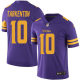 Nike Minnesota Vikings #10 Fran Tarkenton Purple Men's Stitched NFL Limited New Color Rush Jersey