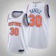 Men's New York Knicks Julius Randle #30 White NBA Jersey