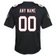 Youth Atlanta Falcons Nike Black Throwback Custom Game Jersey