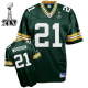 Men's Green Bay Packers #21 Charles Woodson Green Super Bowl XLV Stitched NFL Jersey