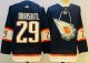 Men's #29 Leon Draisaitl Edmonton Oilers Dark Blue NHL Jersey