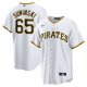 Men's Pittsburgh Pirates Jack Suwinski Nike White Home Replica Jersey