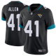 Men's Jacksonville Jaguars #41 Josh Allen Black Team Color Stitched Nike NFL Vapor Untouchable Limited Jersey