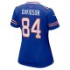 Women's Buffalo Bills Zach Davidson Nike Royal Game Player Jersey