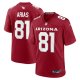 Men's Arizona Cardinals Daniel Arias Nike  Cardinal Team Game Jersey