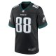 Men's Philadelphia Eagles Dallas Goedert Nike Black Alternate Game Jersey