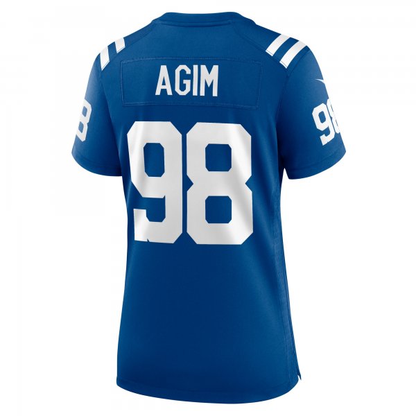 Women's Indianapolis Colts McTelvin Agim Nike  Royal Team Game Jersey