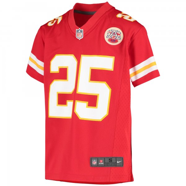 Youth Kansas City Chiefs Clyde Edwards-Helaire Nike Red Game Jersey